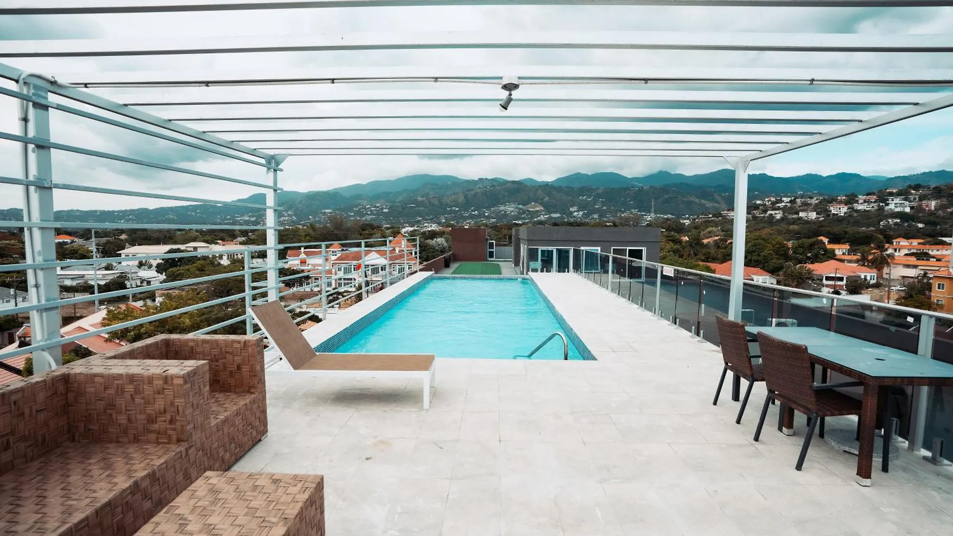 Lush Penthouse Escape With Rooftop Pool Kingston 0*,  Jamaica